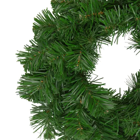 Northlight Deluxe Windsor Pine Artificial Christmas Wreath - 10" - Unlit Green {4}