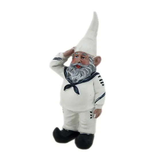 8 inch Shipmate Sal United States Navy Military Gnome Small Home Statue Figurine {1}