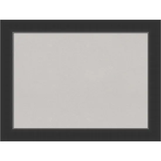 Corvino Wood Framed Corkboard, Grey Cork Corvino Black {1}