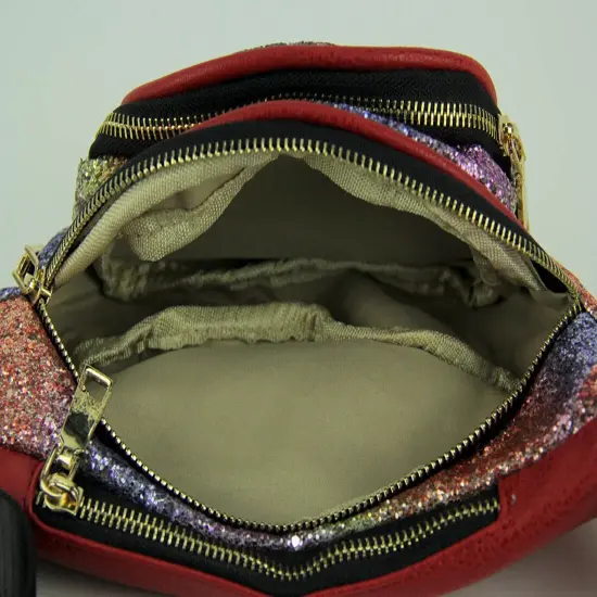 Glitter Party Round Pocket Fanny Pack {3}