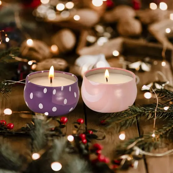 9 Packs Aromatherapy Candles Gift Sets {7}