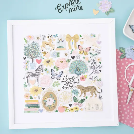 American Crafts Single-Sided Paper Pad 6"X8" 36/Pkg-Maggie Holmes Woodland Grove {4}