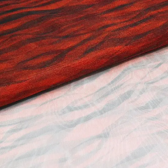 Premium Zebra Print Tulle Fabric Bolt of 54" X 25 Yards Royal Blue {5}