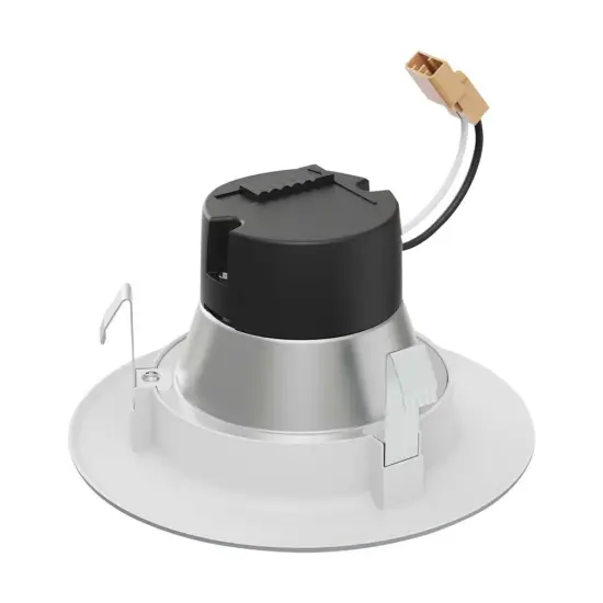 Satco 4 in 7w LED Downlight Retrofit Brushed Nickel Finish Tunable 120v Dimmable White {3}