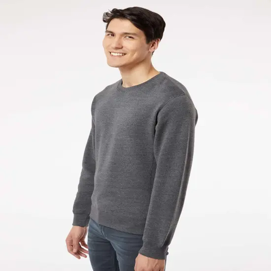 J. America&reg; Triblend Fleece Crewneck Sweatshirt {4}
