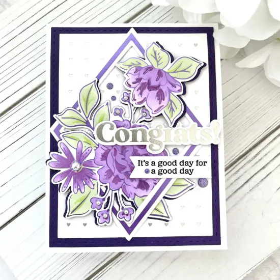 Pinkfresh Studio Die-Dreamy Florals {3}