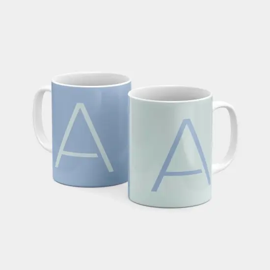 Monogram Letter 11oz Mug XXII {3}
