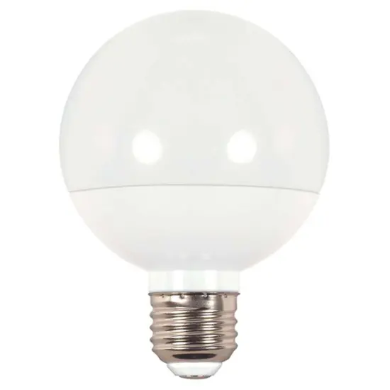 Satco 6w G25 Globe LED 450Lm 2700K Warm White Dimmable Bulb - 40w Equiv {1}