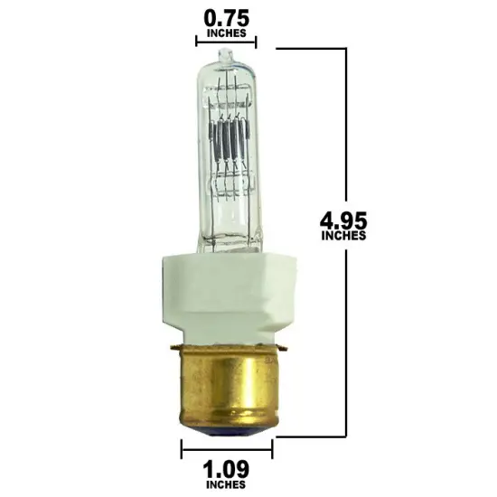 Ushio BTL, JCS 120v-500w P28s Halogen Bulb {3}