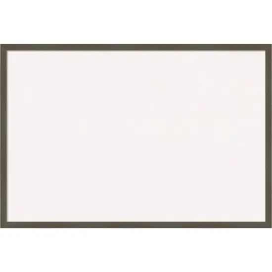 Svelte Wood Framed Corkboard, White Cork Natural {7}