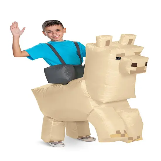 Minecraft Llama Ride-On Inflatable Child Costume {1}