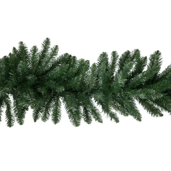 Northlight Buffalo Fir Artificial Christmas Garland - 9' x 16" - Unlit Green {6}