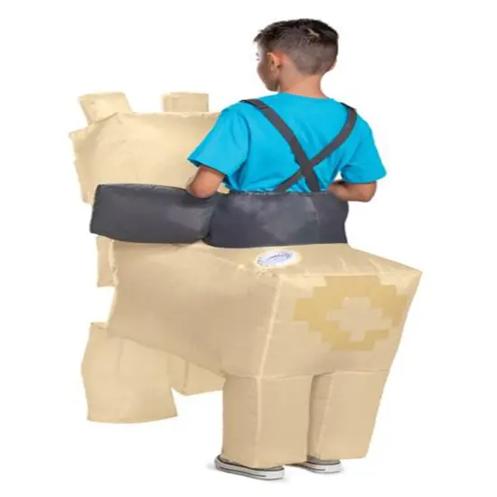 Minecraft Llama Ride-On Inflatable Child Costume {5}