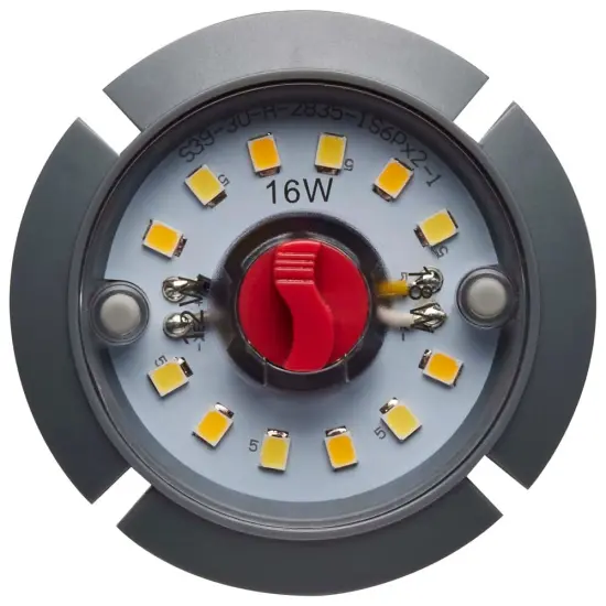 Satco LED HID Replacement 18/16/12 Wattage & CCT Selectable Medium Base 100-277V Warm to Cool White {5}