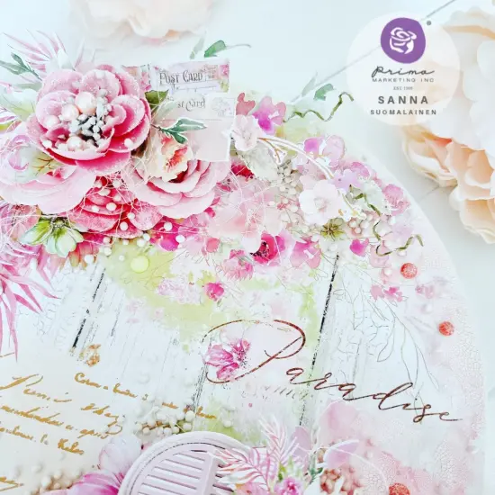 Prima Marketing Say It In Crystals 48/Pkg-Postcards From Paradise {3}