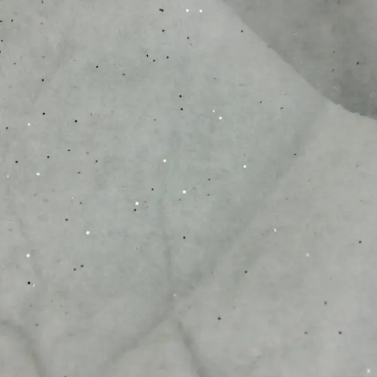 Northlight White Glitter Artificial Powder Snow Christmas Drape 36" x 60" {3}