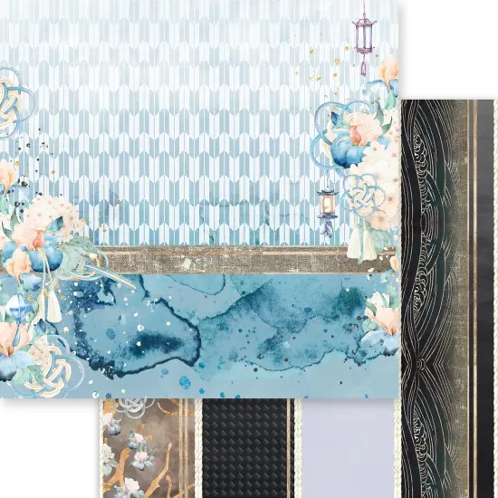 Asuka Studio Double-Sided Paper Pack 8"X8" 18/Pkg-Moon Bunny Dream {4}