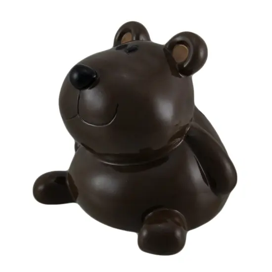 Money Buddy Funny Face Bear Coin Bank {2}