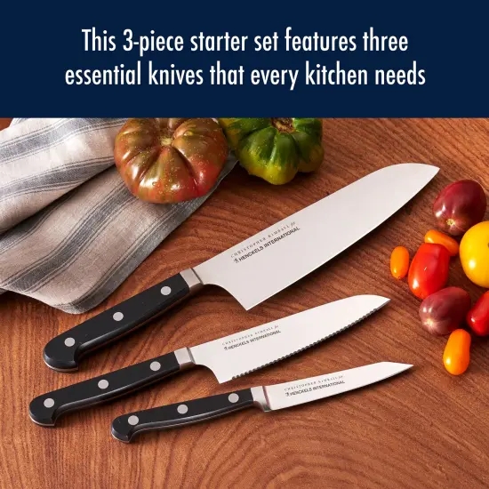 Henckels CLASSIC Christopher Kimball Edition 3-pc Starter Knife Set {3}