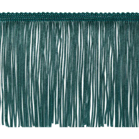10 Yards of 4" Chainette Fringe Trim | 10 yard cut Teal {1}