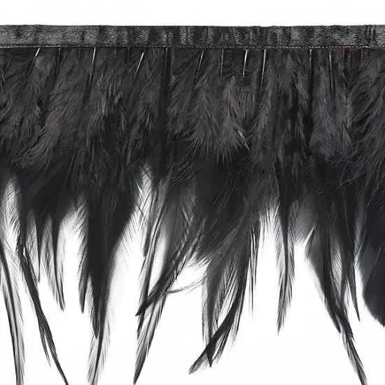 Julie Feather Fringe Trim White {2}
