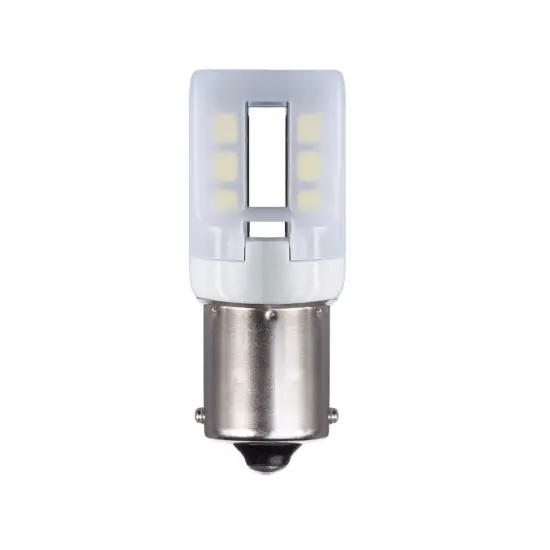 BulbAmerica 1156 LED 3W 300Lm DC 10-30V 6500K Daylight Bulb White {1}