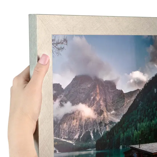 ArtToFrames 13x19 Inch Picture Frame, This 1.25 Inch Custom MDF Poster Frame is Available in Multiple Colors, Great for Your Art or Photos - Comes with Regular Acrylic andFoam Backing 3/16 inch (V-FRBW26-13x19) {3}