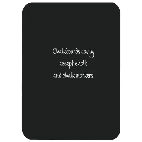 Chalkboard, 9.5" x 12", Black, Pack of 6 {2}