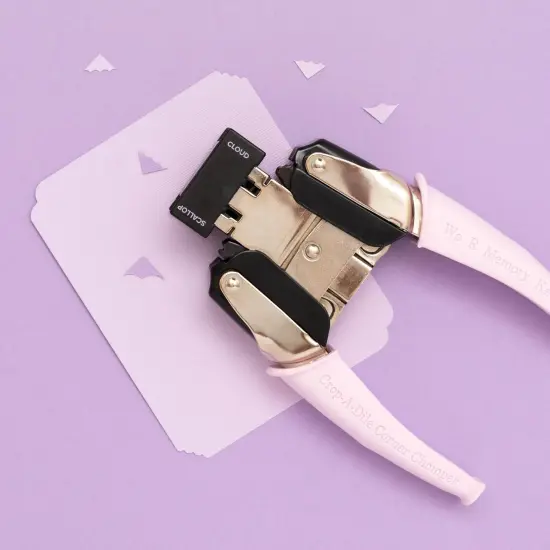 We R Crop-A-Dile Retro Corner Chomper Tool-Scallop & Cloud {5}