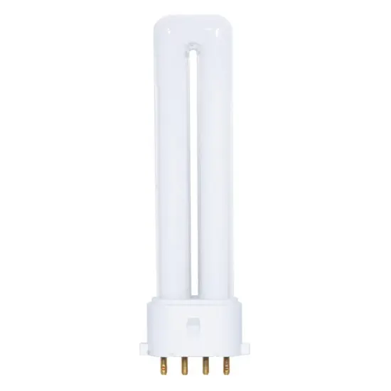 Satco S6414 7W Single Tube 4-Pin 2G7 Plug-In base 4100K fluorescent bulb {1}