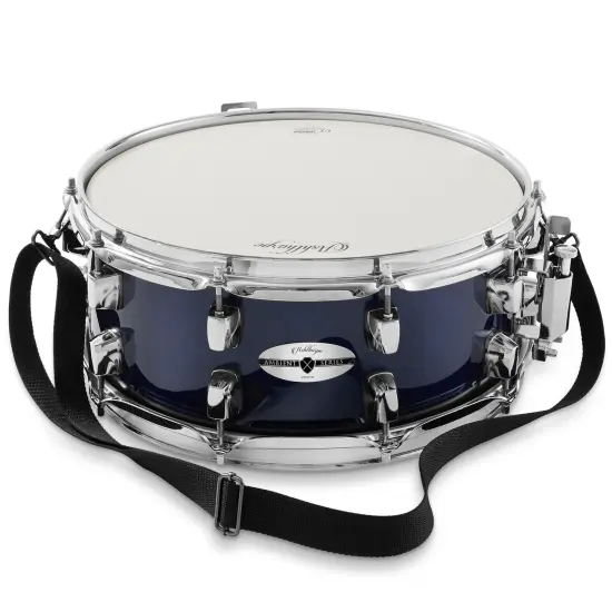 Ashthorpe Snare Drum Set with Remo Head - Student Beginner Kit with Stand, Padded Gig Bag, Practice Pad, Neck Strap, and Sticks {2}