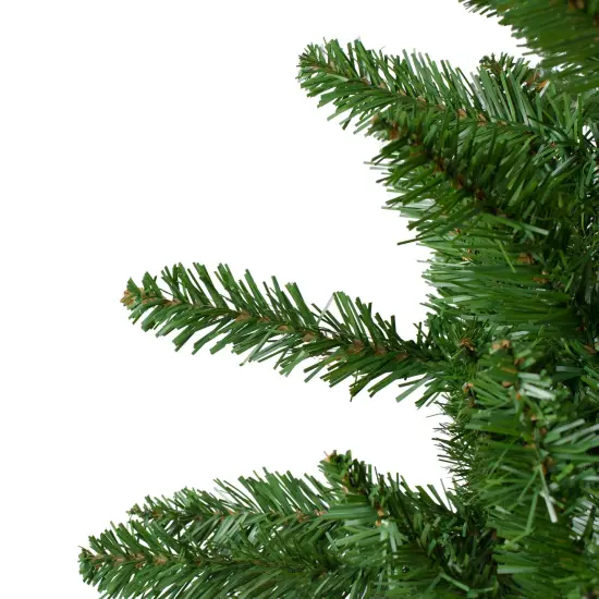 Northlight 10' Slim Eastern Pine Artificial Christmas Tree - Unlit Green {4}