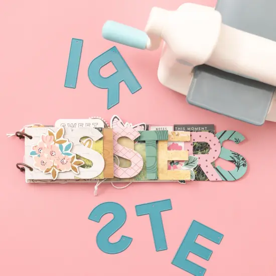 We R Large Alphabet Dies-San Serif 2" {7}