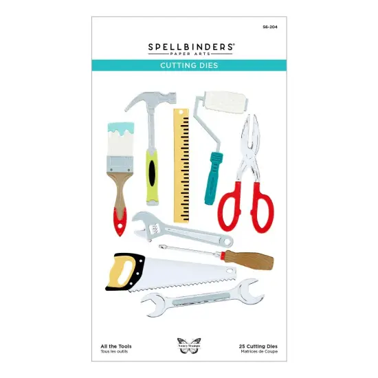 Spellbinders Etched Dies By Nancy McCabe-Toolbox Essentials- All The Tools {1}
