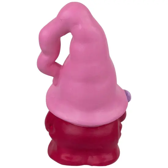 Northlight Spring Gnome Figurine and Butterfly - 7"- Pink and Fuchsia {6}