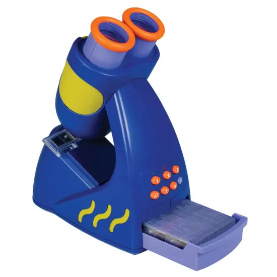 Educational Insights GeoSafari Jr. Talking Microscope Blue {5}