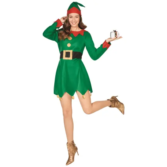 Northlight Women's Elf costumeIncludes dress and hat size:M Green {3}