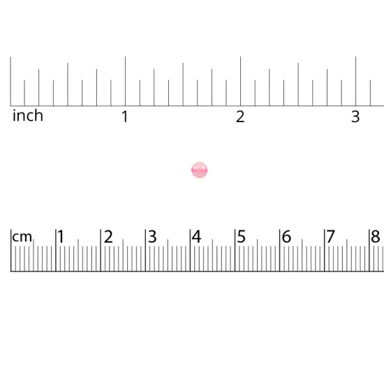 Rose Quartz Round Beads 4mm (16" Strand) {2}