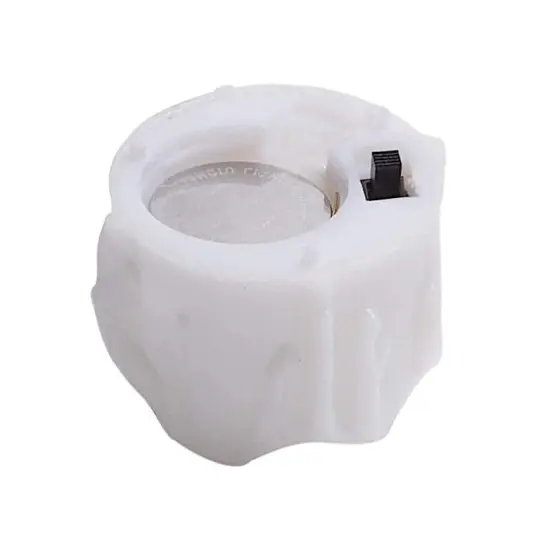 12 White 1.5 in Battery Operated LED Tealight CANDLE {1}