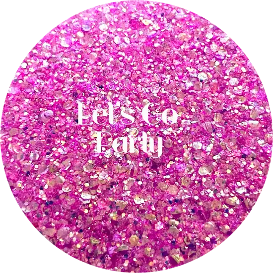 Polyester Glitter - Let's Go Party by Glitter Heart Co.&trade; {1}