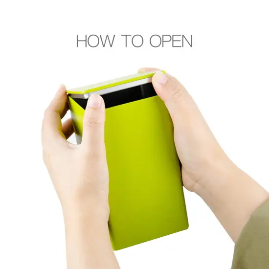 Square Tin Can Empty Cube Steel Box Storage Container kit 65mm Series for Treats, Gifts, Favors, Loose Tea, Coffee and Crafts, Rose Gold, 3S {5}