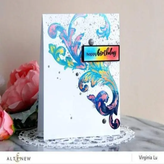 Antique Silver Metallic Ink Spray {3}