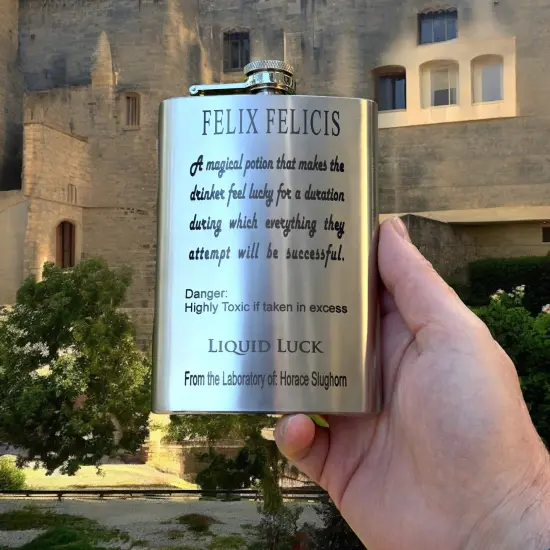 8oz FELIX FELICIS Stainless Steel Flask {2}