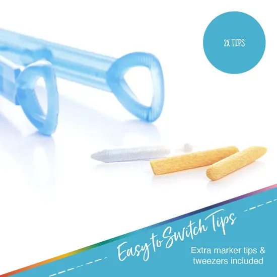 Crafts 4 All Acrylic Paint Markers Set - 12, Fine-Tip Acrylic Paint Pens for Rock Painting, Glass, Wood, Canvas and Fabric - Non-Toxic, Permanent Acrylic Markers for Pumpkin Painting Kit {2}