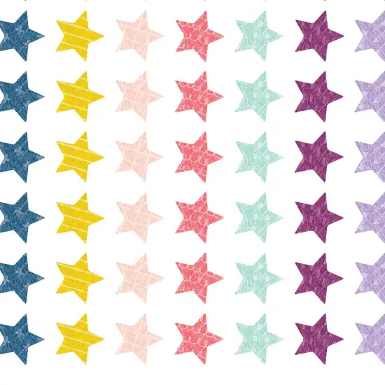 Oh Happy Day Stars Mini Stickers, 377 Per Pack, 12 Packs {2}