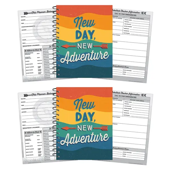 Adventurer Lesson Plan Spiral Bound Book, Pack of 2 {1}