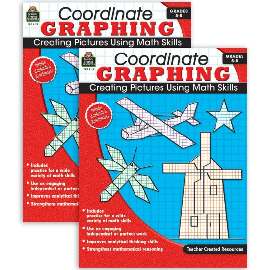 Coordinate Graphing Book, Pack of 2 {1}