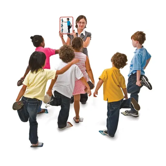 Body Stepping Stones Exercise Cards {2}