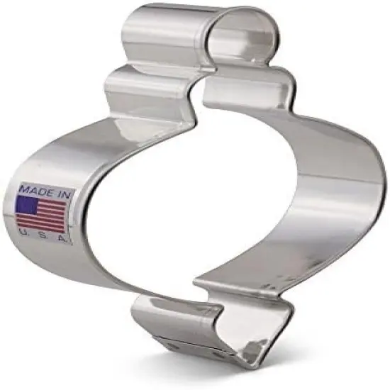 Ann Clark Christmas Finial Ornament Cookie Cutter, 4.25" {2}