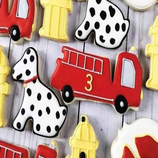 Ann Clark Firetruck Cookie Cutter {4}